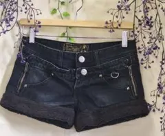 美品　LOVE for ETERNITY　ロック　ギャル デニムショートパンツ