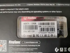 mSATA 128GB SSD MT-128 KingSpec製品 新品未使用