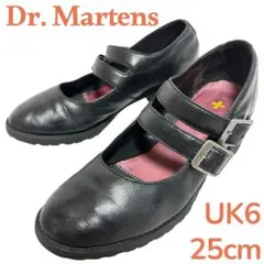 Dr. Martens　ドクターマーチン　黒　メリージェーン　UK6　25　本革
