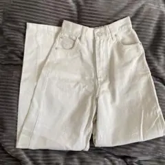 ♪ パンツ アイボリー Mサイズ ♪
