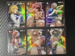 美少女　セクシーカード　6枚セット