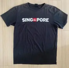 クイックシルバー　Tシャツ　Lサイズ　singapore