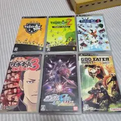 PSP ゲームソフト 6本セット