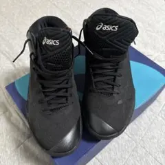 asics GELBURST22ブラック×ブラック 25cm
