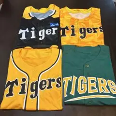 阪神タイガース　ウル虎の夏　フリーサイズ　ユニフォーム　4枚セット④