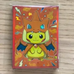 Ps0h ピカチュウ メガリザードン ポンチョ 60枚 デッキシールド スリーブ