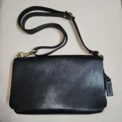 美品　HERZ　ヘルツ　organ　オルガン　ショルダーバッグ　S　ブラック