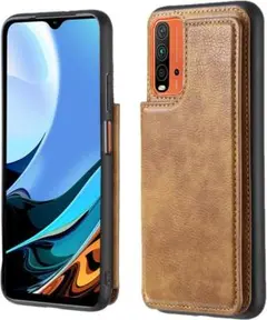 【Antimam】Xiaomi Redmi 9T用 手帳型ケース 財布型 新型
