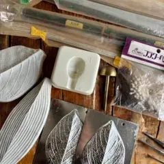 ロマンドール紙粘土工芸用道具　まとめ売り