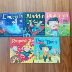 英語絵本　Fairy Tales Cinderella シンデレラなど　5冊