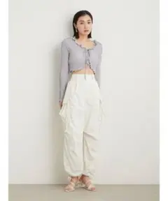 LILYBROWN ドロストコクーンカーゴパンツ