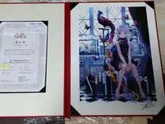 藤ちょこ直筆サイン入り書き下ろしアートグラフ彼岸の花複製原画 Amazon.co.jp: 藤ちょこ 直筆サイン入り アートグラフ 彼岸の
