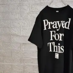 GOD IS DOPE ビッグロゴ古着Tシャツ黒L