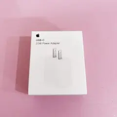箱付き アイホン純正　20W USB-C電源アダプタ　アップル純正充電器 新品