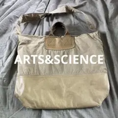 アーツアンドサイエンス レザー2way bag / Khaki beige ◯