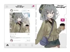 【新品】古明地こいし 私服　A4クリアファイル 東方Project ひよこ缶