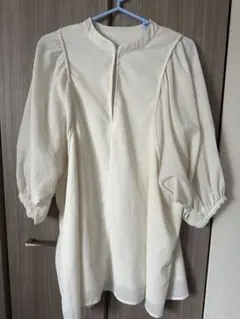 新品　IENA 七分袖　フレアブラウス