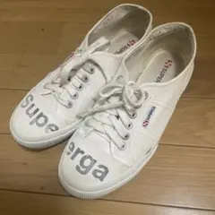 Superga スペルガ　キャンバススニーカー　39 ホワイト　白　25センチ