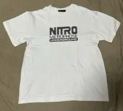 ニトロ　Tシャツ　XL 白　ニトロマイクロフォンアンダーグラウンド