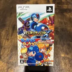 PSP ロックマンロックマン イレギュラーハンターX バリューパック　美品