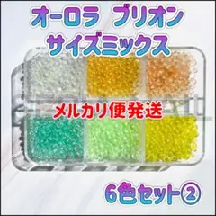 オーロラ ブリオン パーツ 6色セット② ケース入り