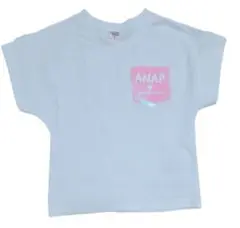 ANAP アナップキッズ　Tシャツ　キッズ　白半袖　夏物　S　アナップ