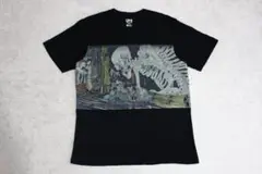 【美品】Lサイズ　黒　ユニクロ　UNIQLO　UT　ドクロ　骸骨