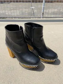 moussy WOOD SOLE BOOTS