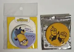 【新品】ミニオンズ　缶バッジ 2個セット