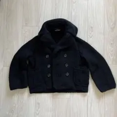 近日最終 トリコ黒ニットジャケット