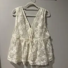 フリークスストア　ベスト　ジレ　レース