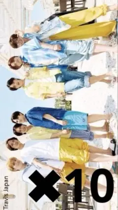 Myojo 2025 10月号 厚紙カード TravisJapan 集合
