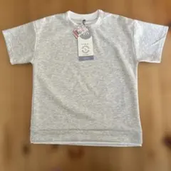 【夏物セール】Lin&Red SEASON REASON グレーTシャツ　150