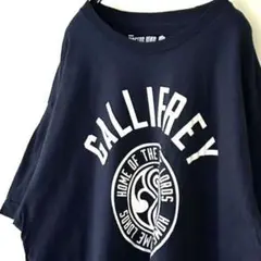 ドクターWHO GALLIFREY アカデミー Tシャツ XL ネイビー 古着