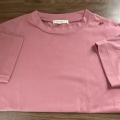 レディース半袖Tシャツ　色ピンク　ブランド名ノースオブジェクトプチ
