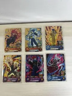 ドラゴンボールヒーローズ カードグミ　6枚