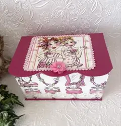 ロラライハリス★カルトナージュ マスクBOX バスレディ②