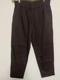GU ジーユー メンズ シェフパンツ ブラウン やや難あり M