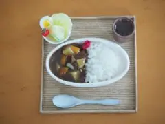 ★カレーライスセット★ミニチュアフード/ハンドメイド