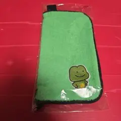 にしむらゆうじ　タオルポーチ　ぽけぽけかえる サントリー限定