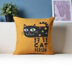 猫デザイン クッションカバー インテリア　雑貨