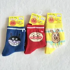 アンパンマン　キャラクターソックス　キッズ靴下　13〜19㎝　1