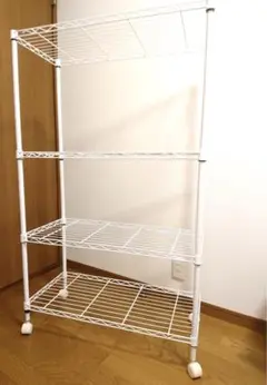 白　ホワイト　シェルフ　棚　ラック