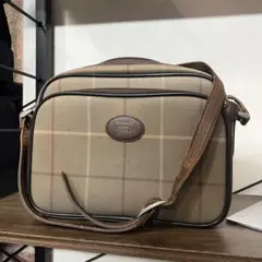 BURBERRY チェック柄ショルダーバッグ