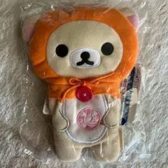 ライオンフード付きクマのぬいぐるみ