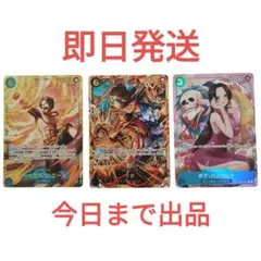 ワンピースカード 受け継がれる意志 エース サボ ハンコック SEC R パラ