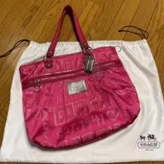 COACH ポピー トートバッグ