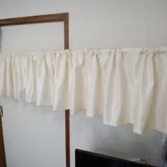 ⭐カフェカーテン：横幅約167㎝X丈約40㎝…2枚⭐