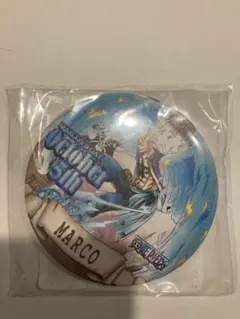 ワンピース　マルコ　バースデー缶バッジ