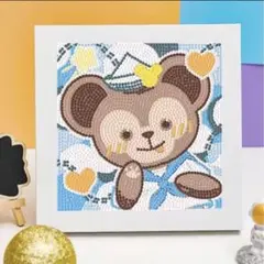 ダイヤモンドアート　キット　ディズニー　ダッフィ　マリン